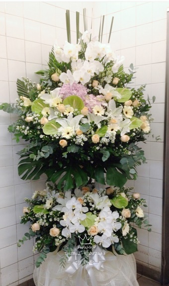 #帛事雙層花籃